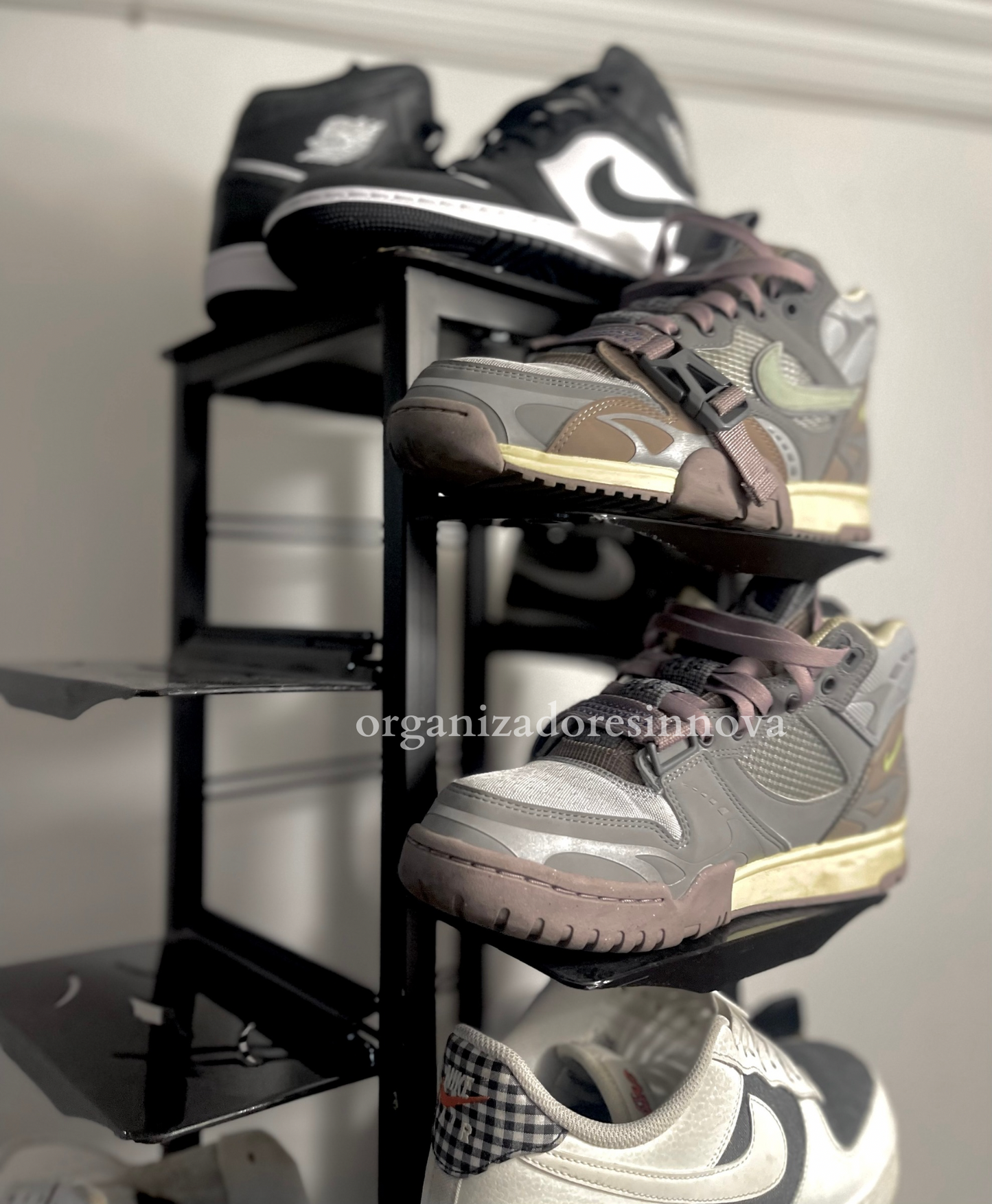 Torre para calzado Exhibidor zapatos Organizador