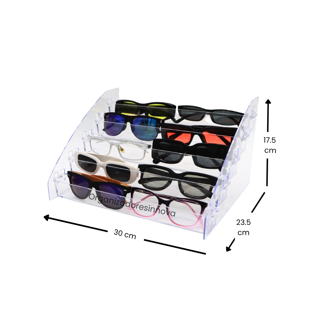 Exhibidor de Gafas de 5 niveles soporte base
