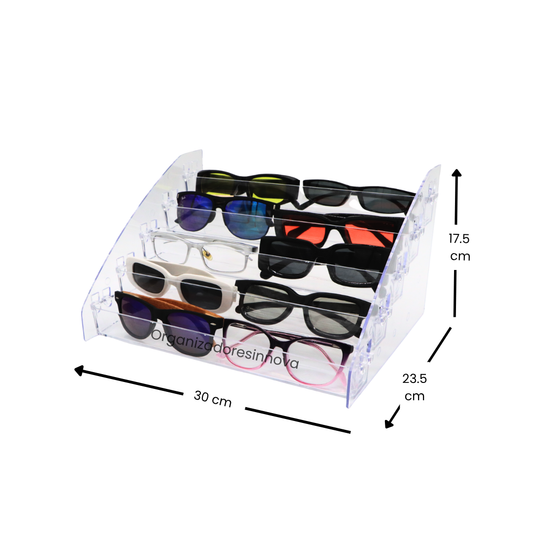 Exhibidor de Gafas de 5 niveles soporte base