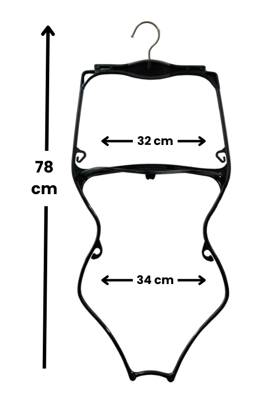 Gancho Percha Maniquí silueta