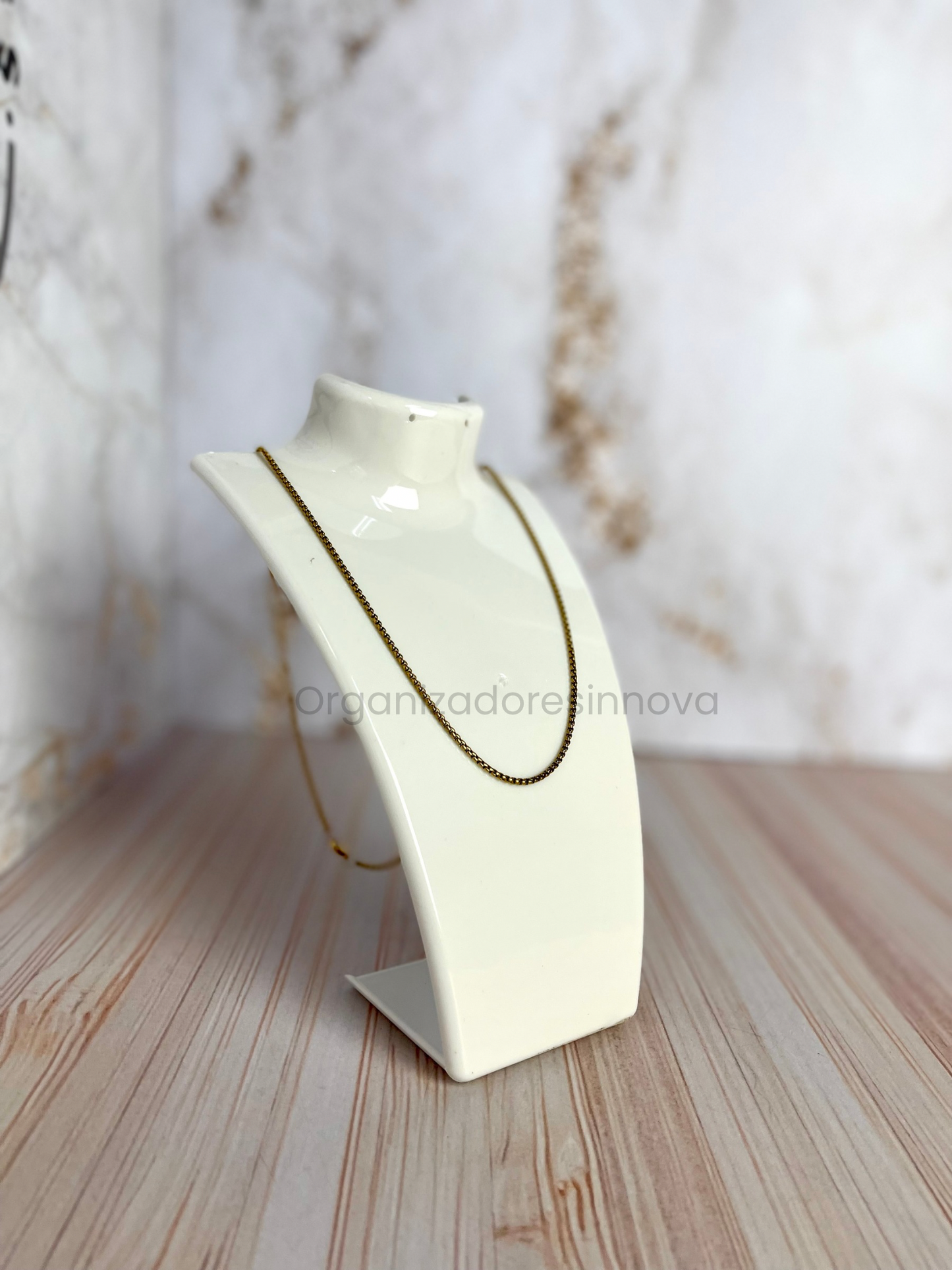 Exhibidor Soporte Cuello Collar Palomo Base Cadenas