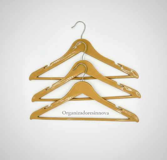 Gancho de lujo tipo madera X12 unidades