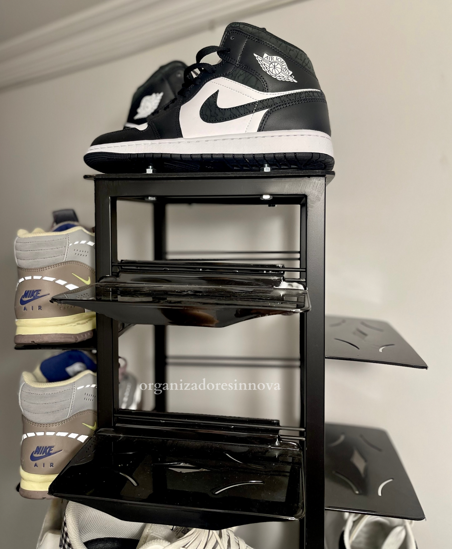 Torre para calzado Exhibidor zapatos Organizador