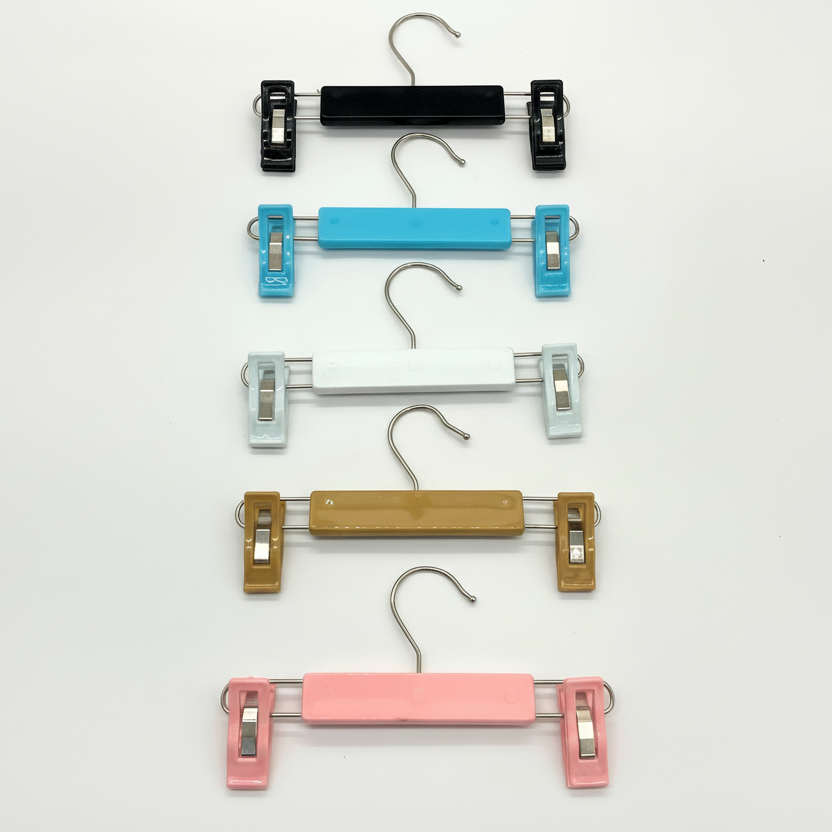 Gancho Para Bebe Percha Pinza de lujo tipo madera X48 unidades