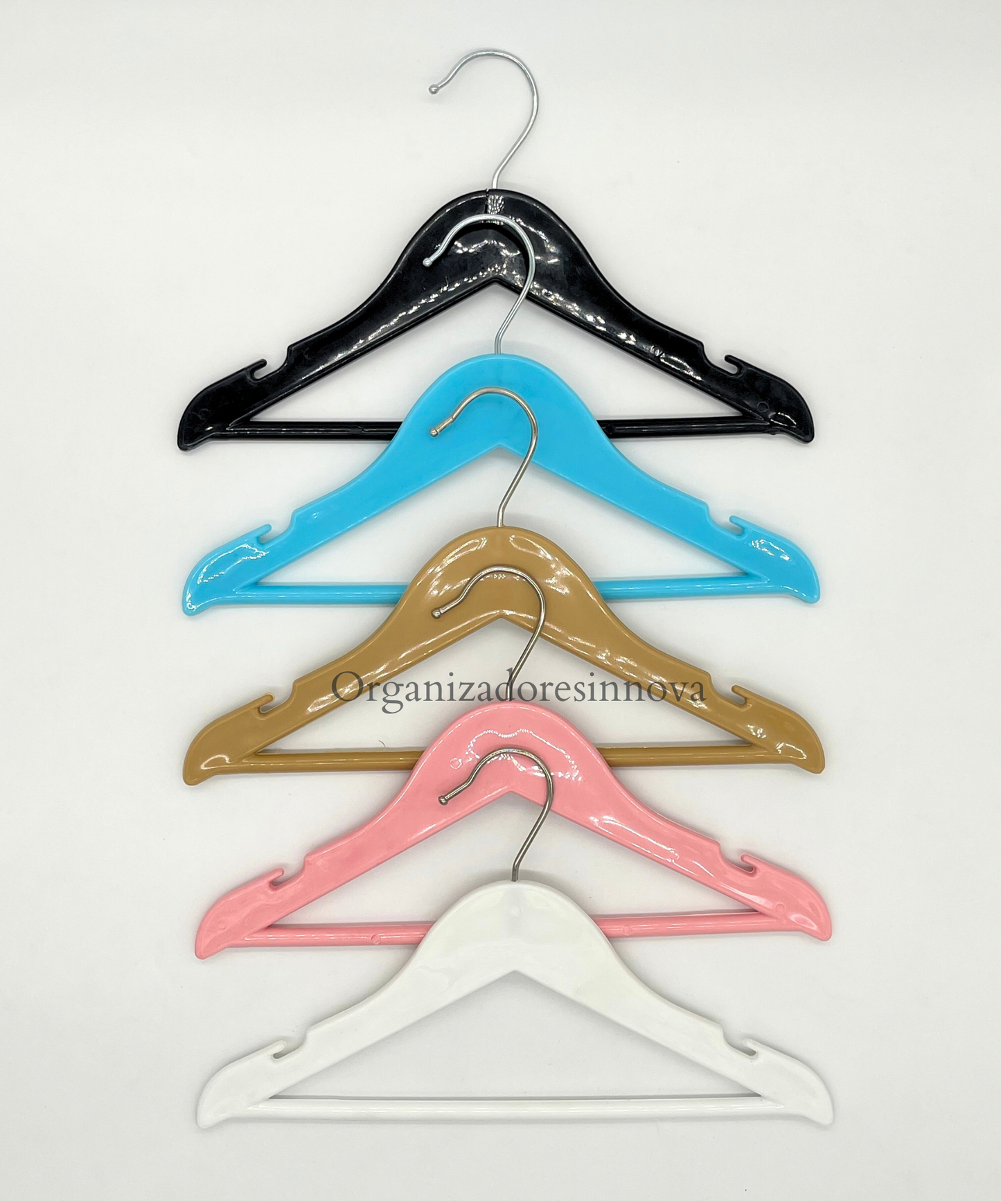 Gancho para bebe de lujo tipo madera X48 unidades niño