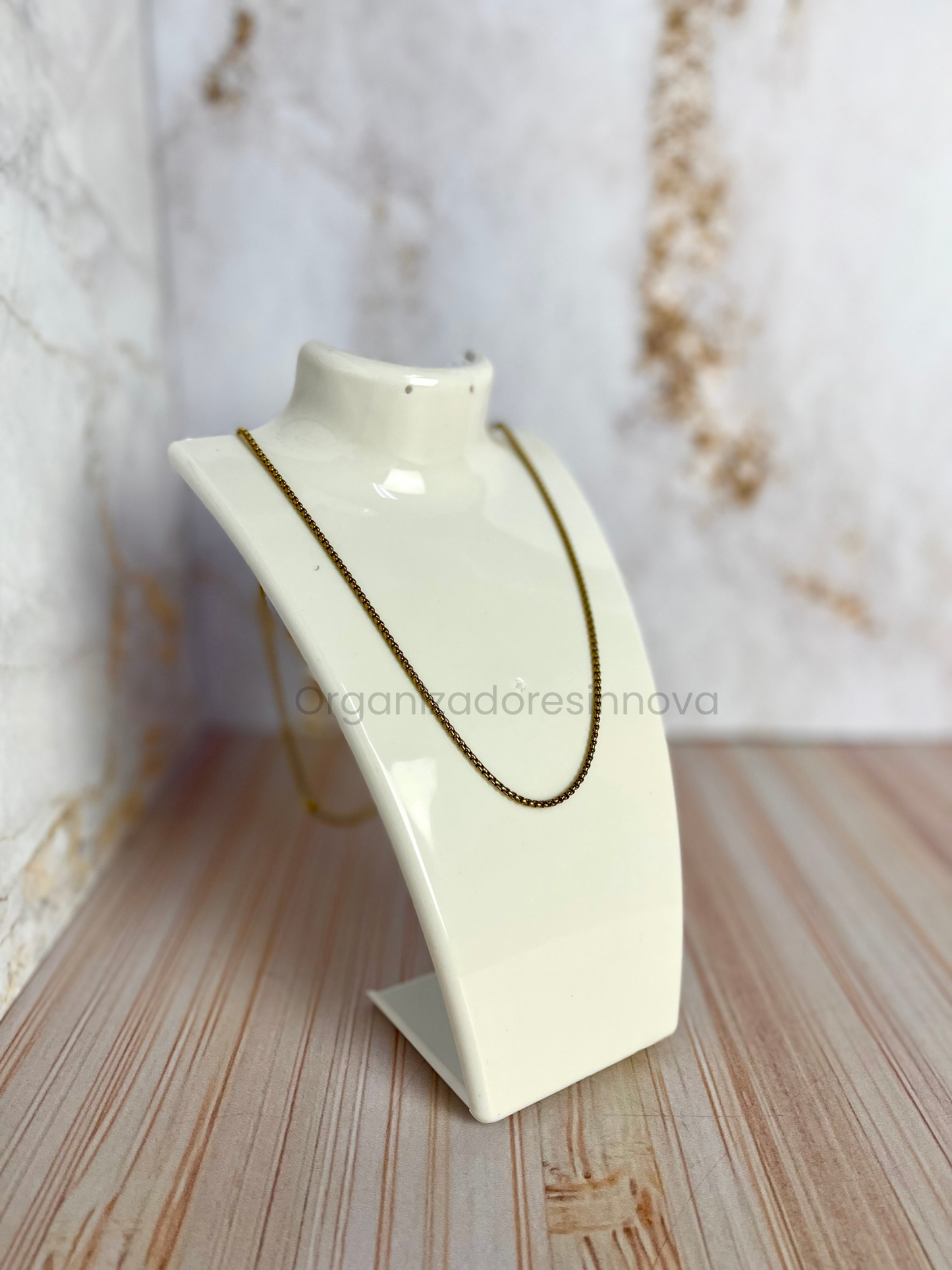 Exhibidor Soporte Cuello Collar Palomo Base Cadenas