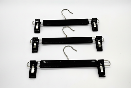 Gancho Percha Pinza de lujo tipo madera X48 unidades