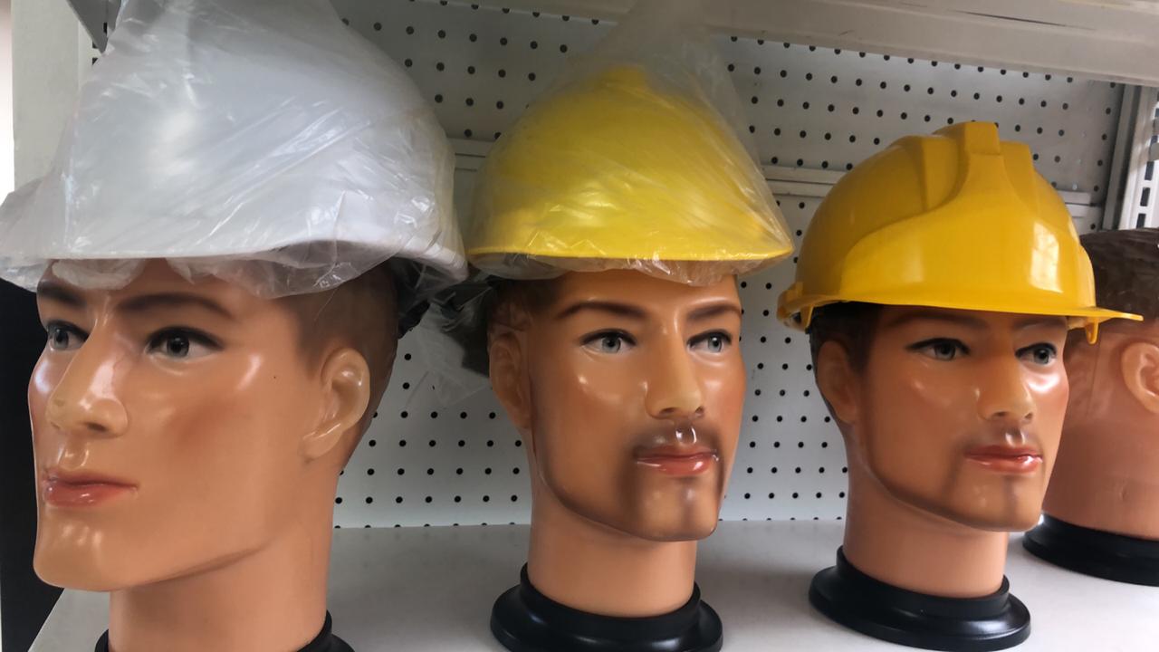 Cabeza Maniquí maquillada maniquíes de exhibición