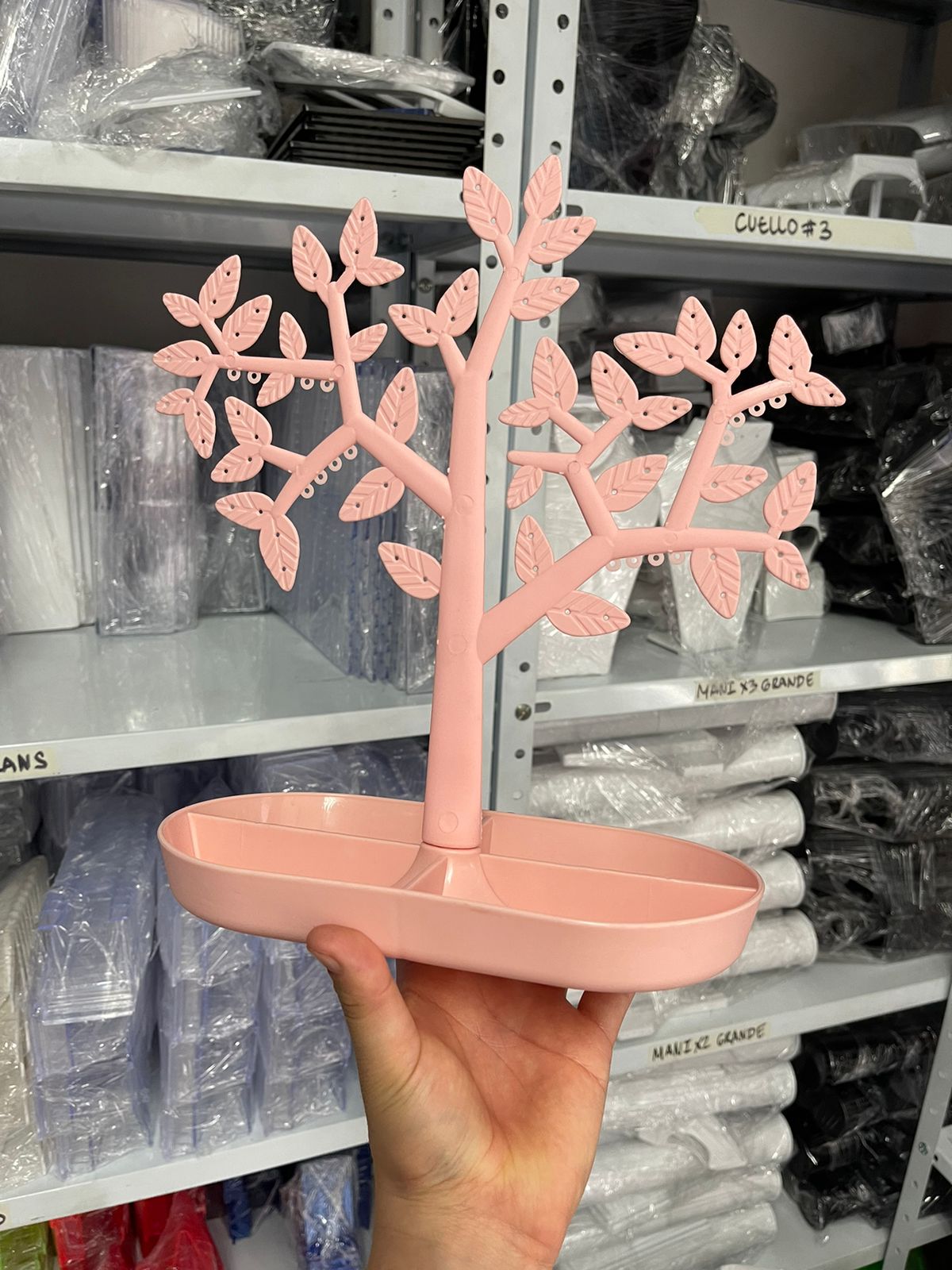 Árbol Exhibidor Organizador de Joyas