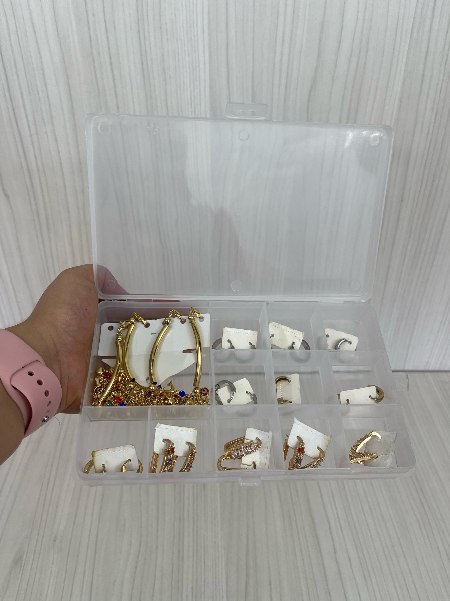 Exhibidor Caja multiusos organizador pequeña