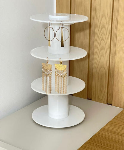 Exhibidor Soporte Torre para Collares y Cadenas Expositor