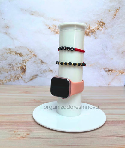 Exhibidor Soporte de Manillas y relojes tubo VERTICAL