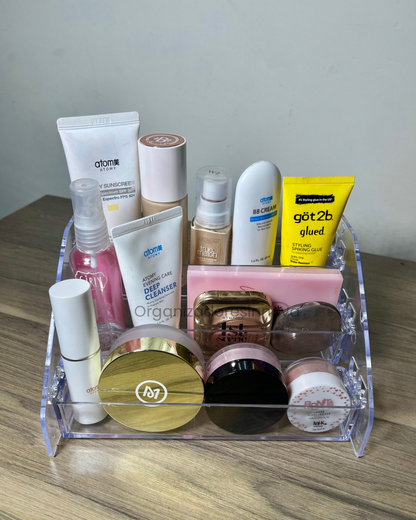 Exhibidor de esmaltes soporte y organizador de maquillaje
