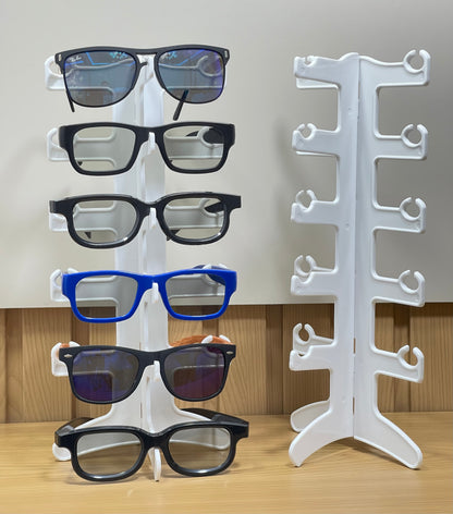 Exhibidor de Gafas de 5 niveles soporte base vertical