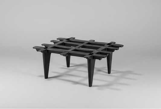 Base para matera cuadrada apilable jardinería soporte 12 unidades