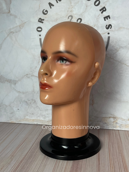 Cabeza Maniquí maquillada maniquíes de exhibición