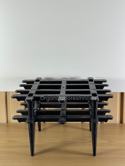 Base para matera cuadrada apilable jardinería soporte