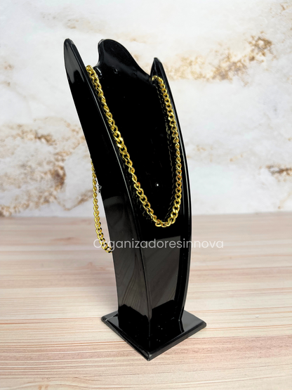 Exhibidor Soporte Cuello Collar Fantasma Base Cadenas