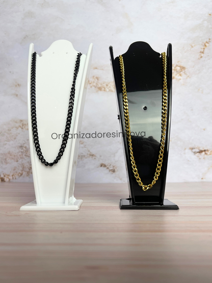Exhibidor Soporte Cuello Collar Fantasma Base Cadenas