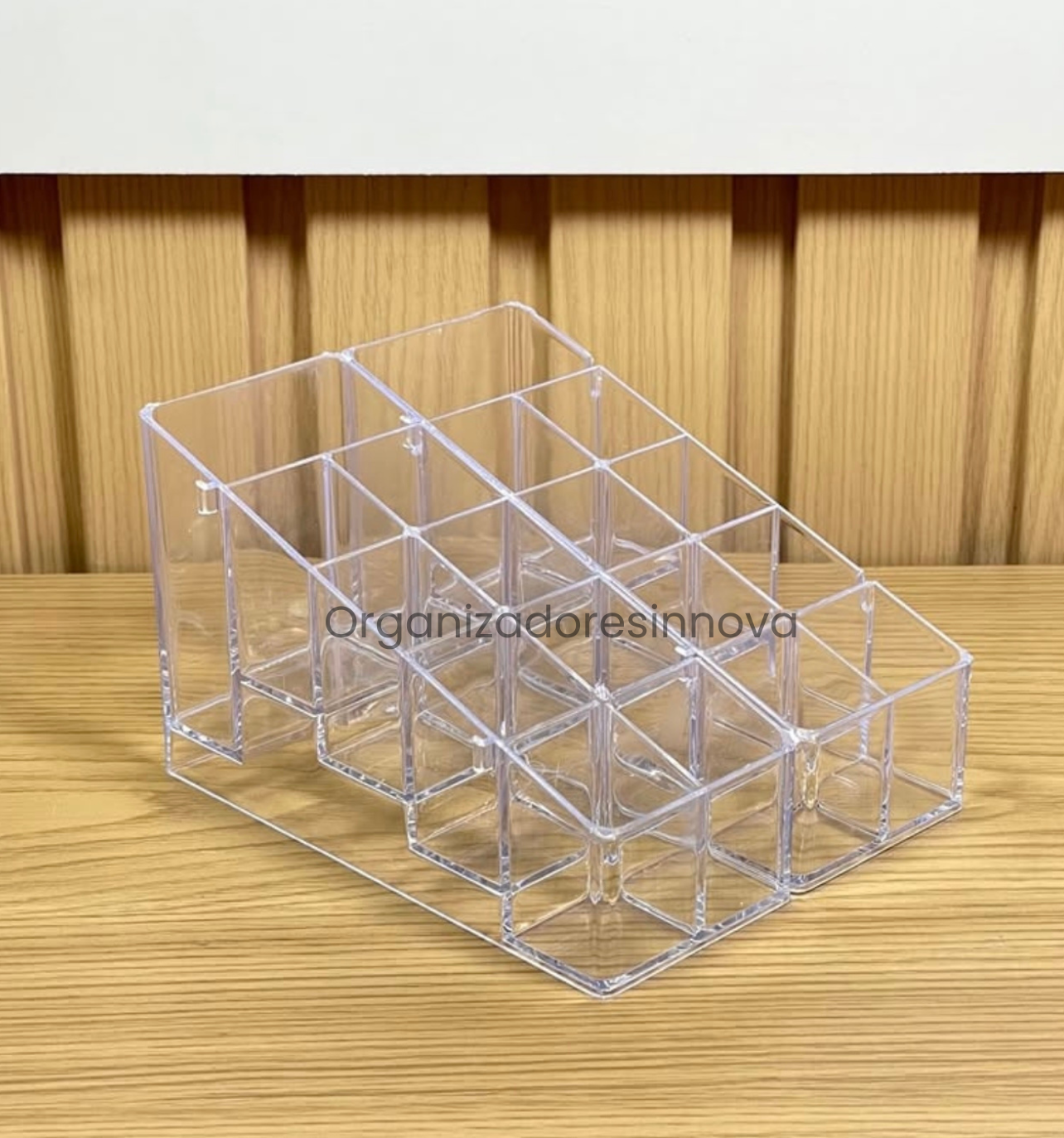 organizador de maquillaje exhibidor de labiales