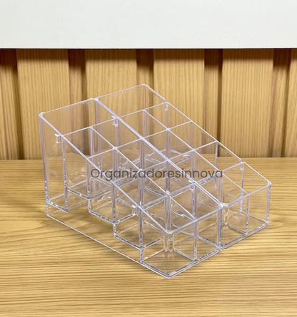organizador de maquillaje exhibidor de labiales