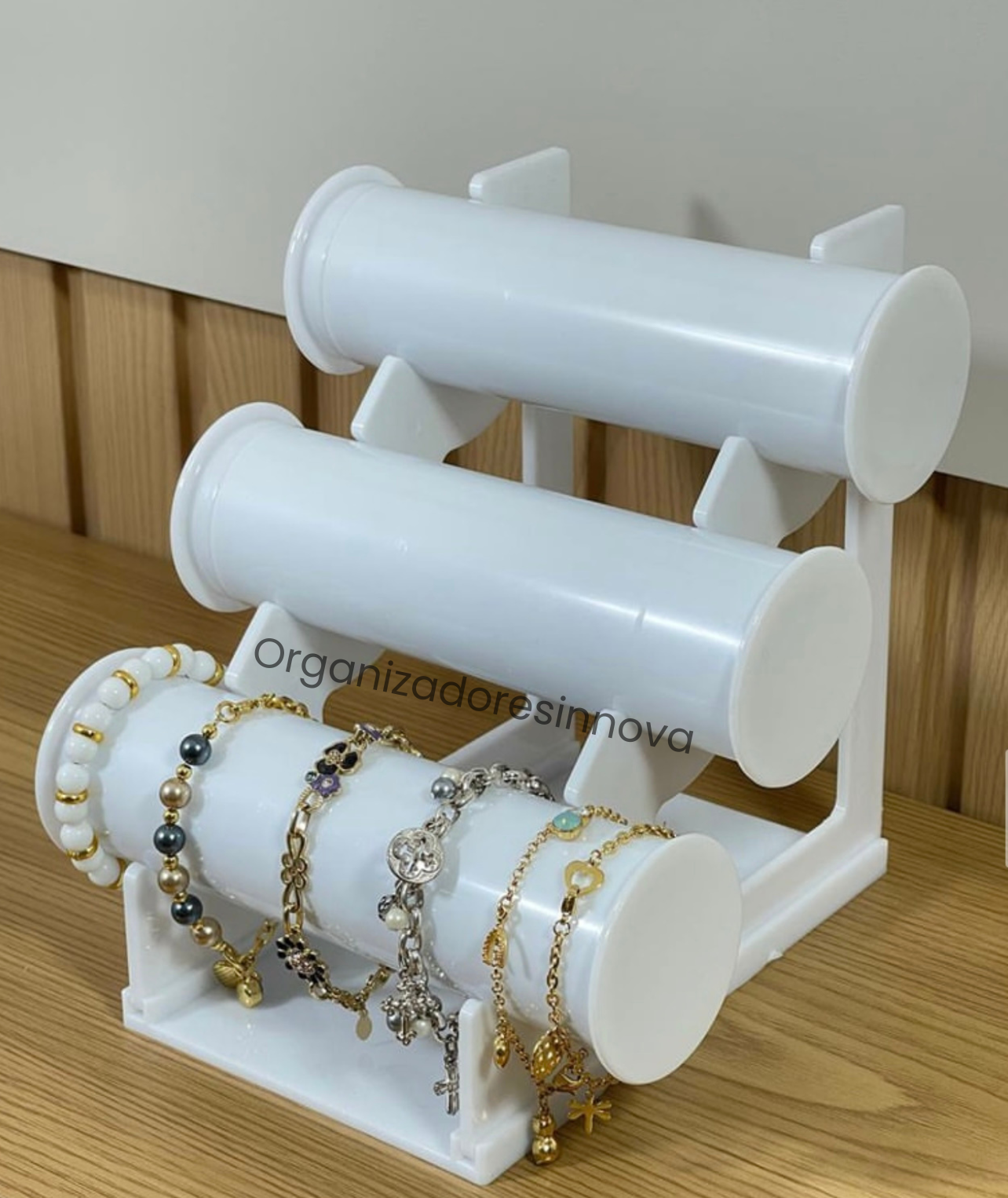 Exhibidor Soporte de Manillas y relojes tubos PEQUEÑA