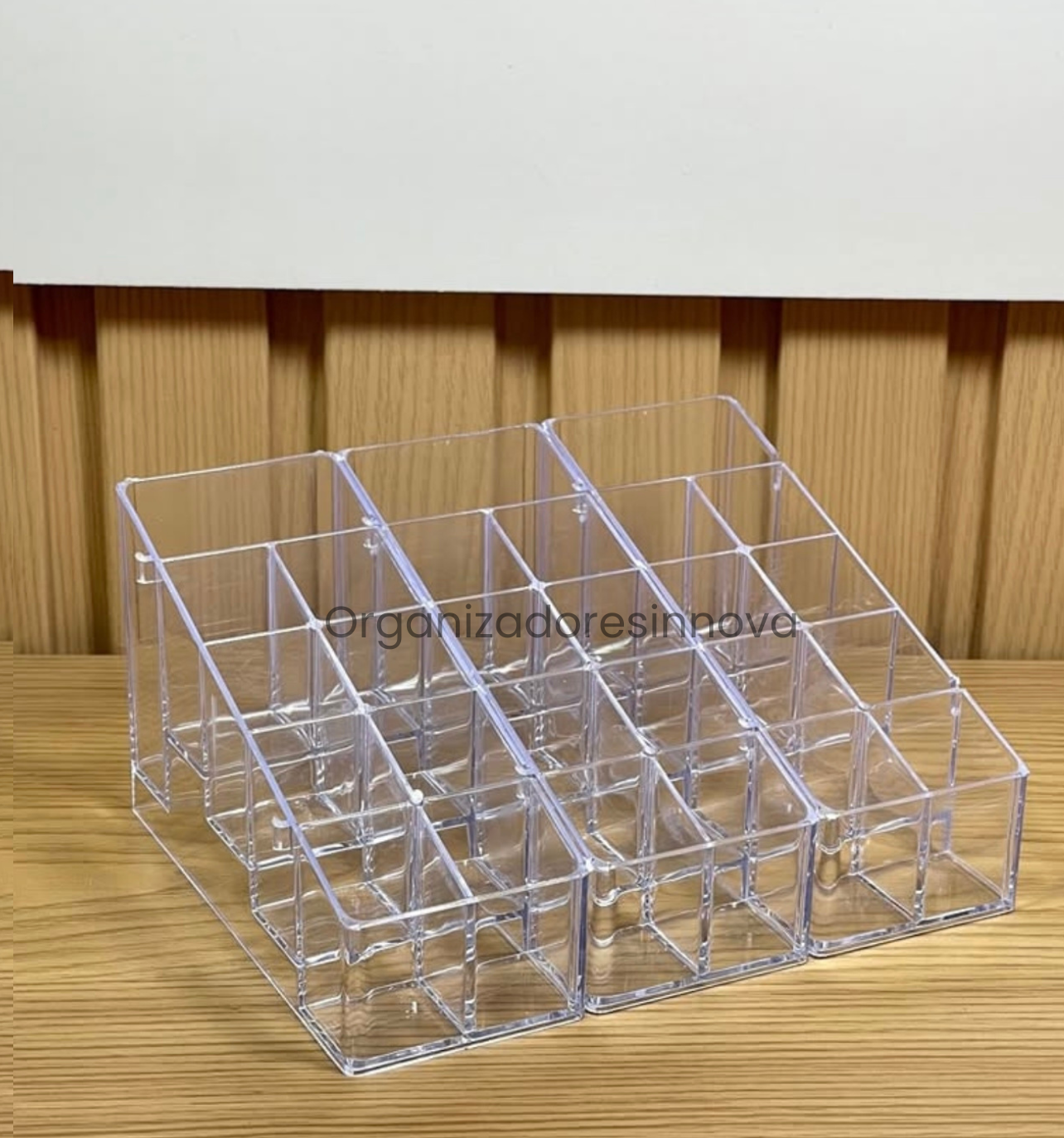 organizador de maquillaje exhibidor de labiales