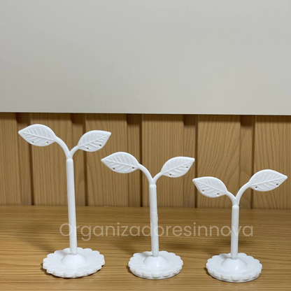 Exhibidor de aretes Hojitas individual Soporte Base Expositor