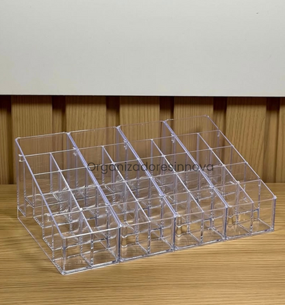 organizador de maquillaje exhibidor de labiales