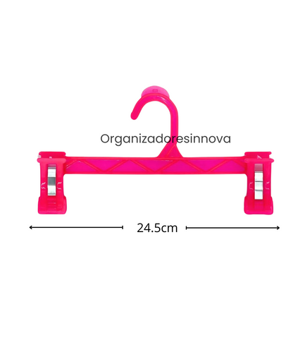 Gancho Percha Pinza MEDIANO Básica X120 unidades