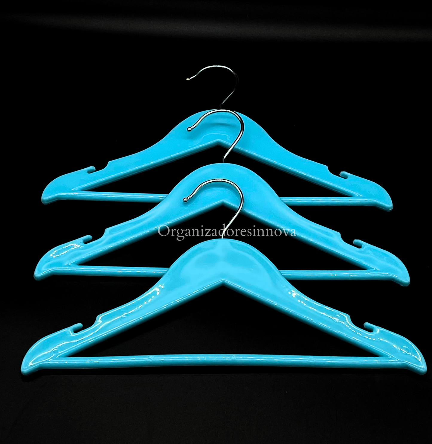 Gancho para bebe de lujo tipo madera X48 unidades niño