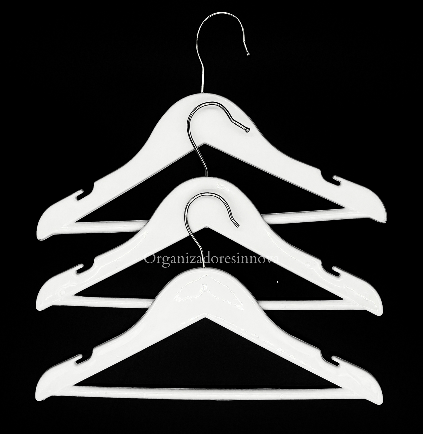 Gancho para bebe de lujo tipo madera X48 unidades niño