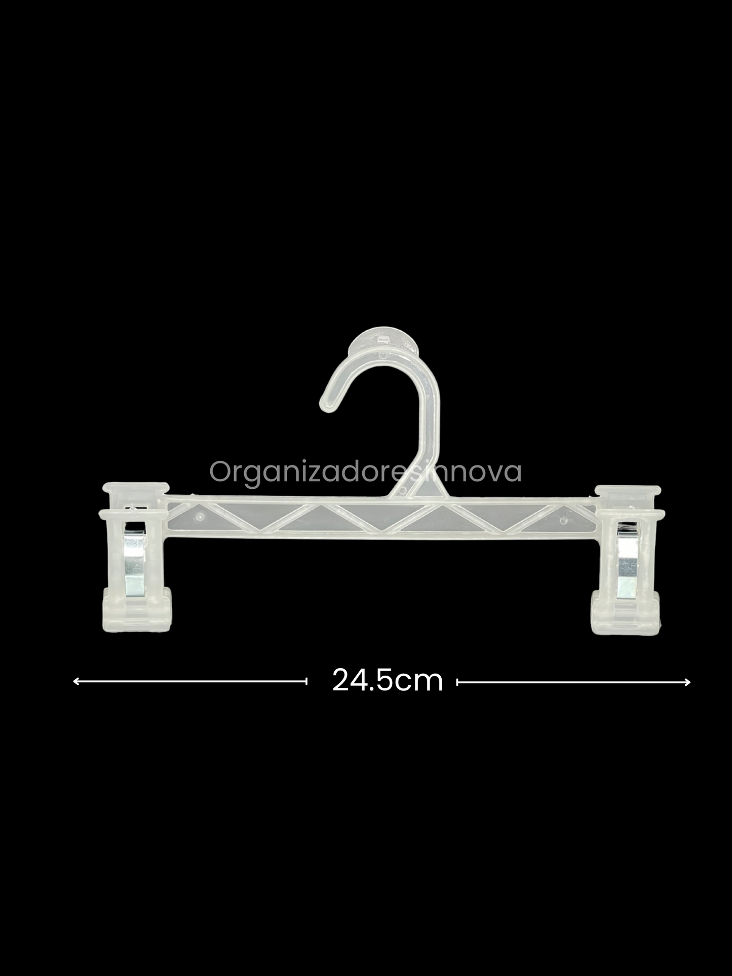 Gancho Percha Pinza MEDIANO Básica X120 unidades