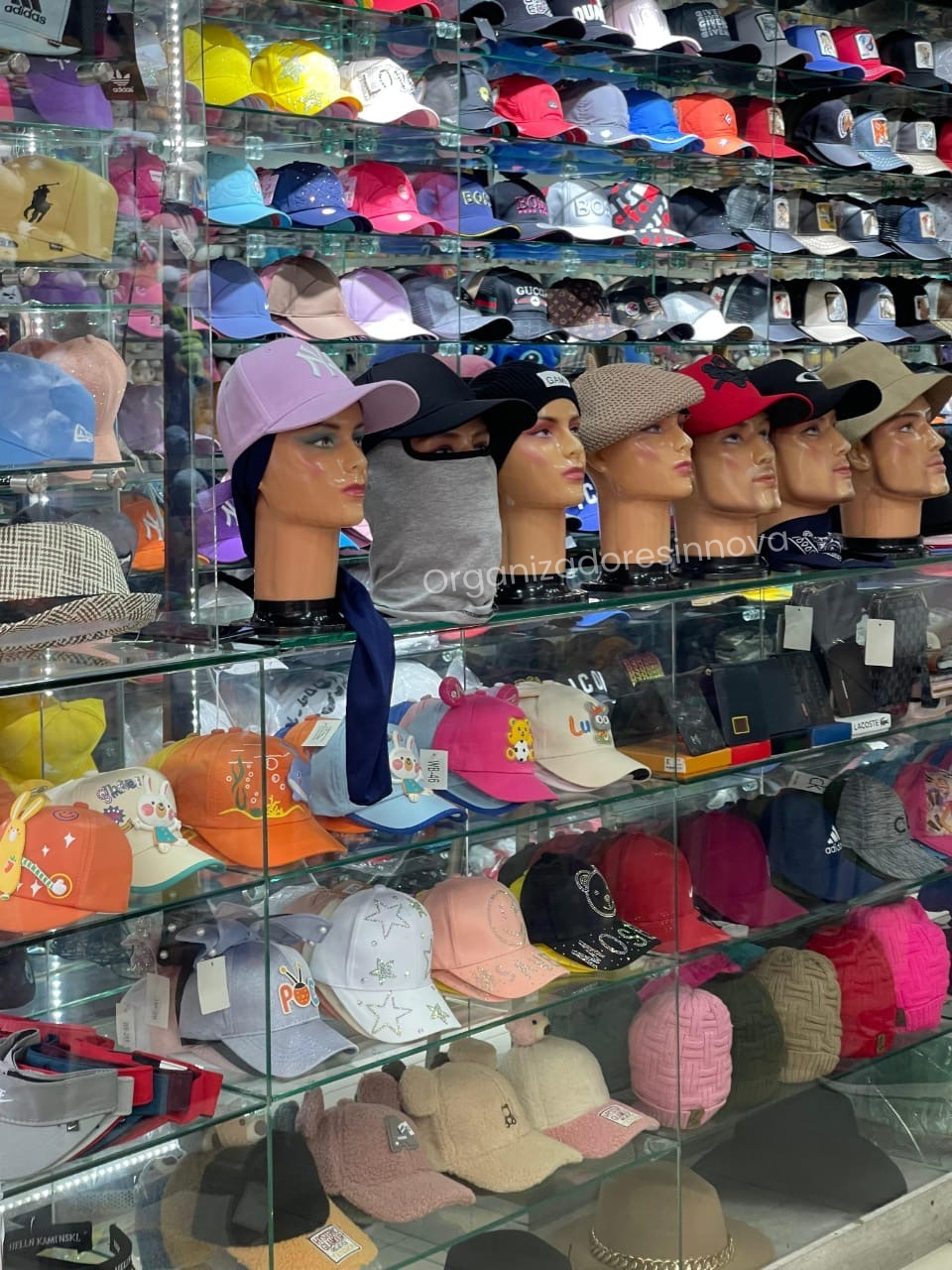 Cabeza Maniquí maquillada maniquíes de exhibición