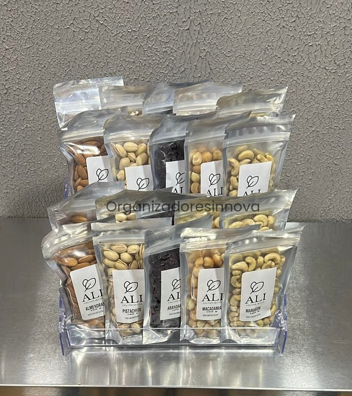 Exhibidor de esmaltes soporte y organizador de maquillaje