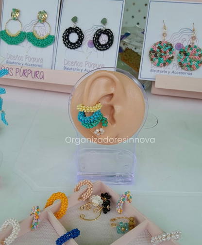 Oreja Maniquí maniquíes exhibidor Expositor aretes piercing