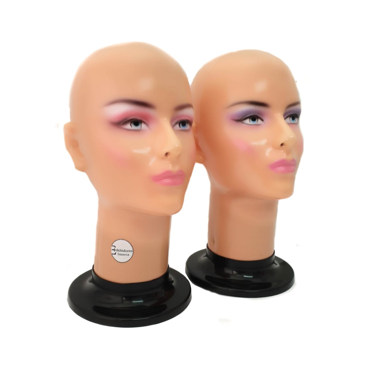 Cabeza Maniquí maquillada maniquíes de exhibición