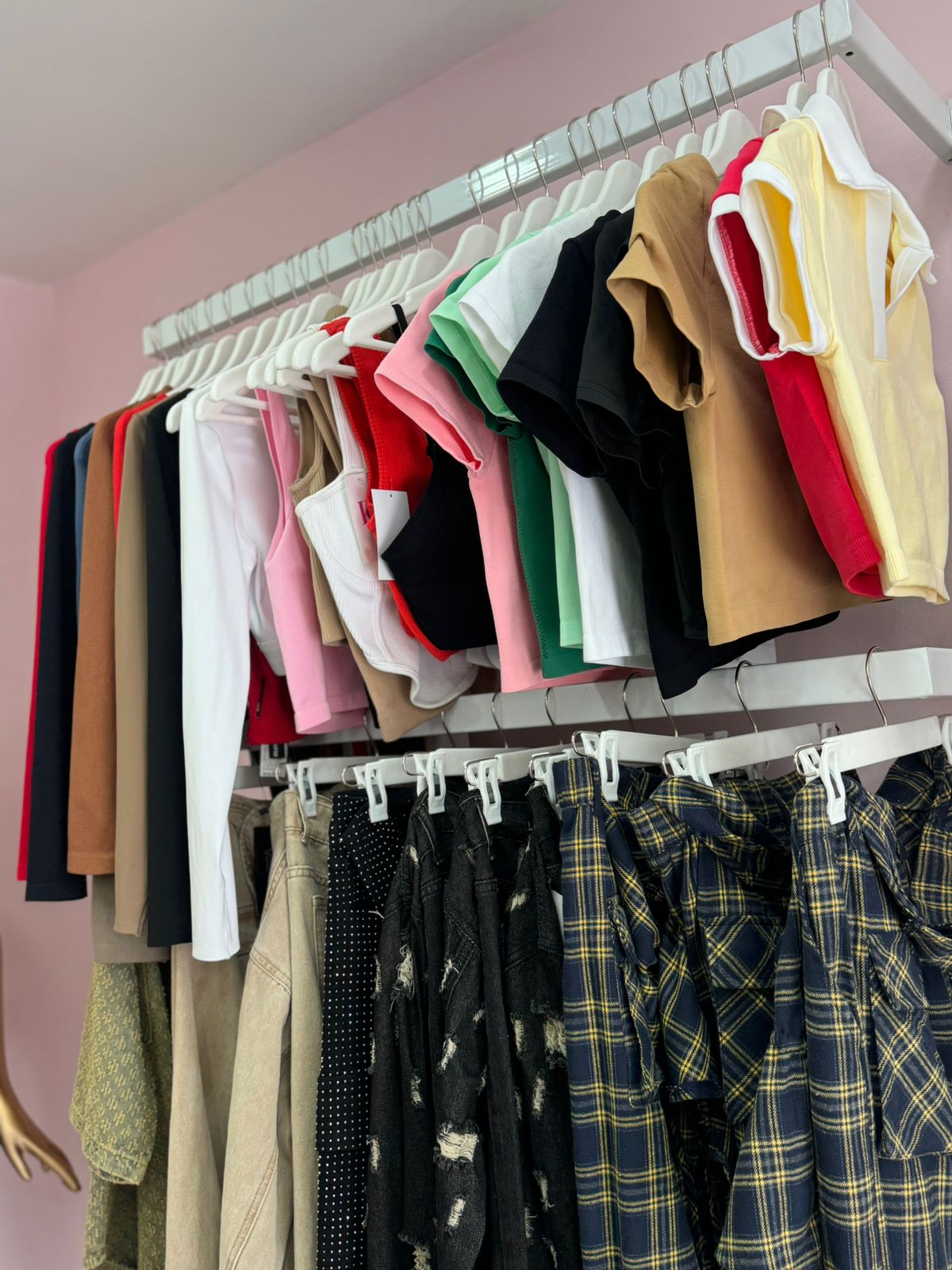 Gancho Percha Pinza de lujo tipo madera X48 unidades