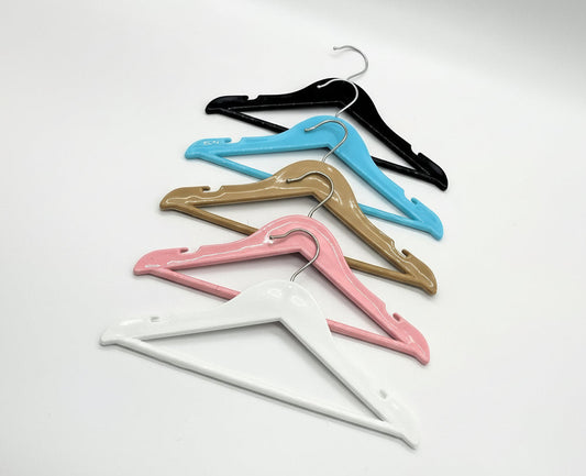 Gancho para bebe de lujo tipo madera X48 unidades niño