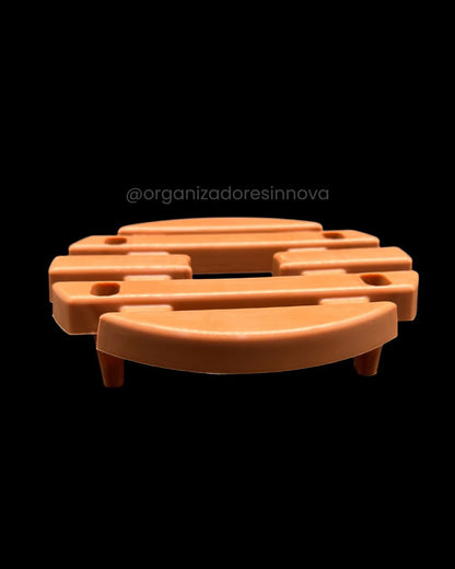 Base para matera redonda apilable jardinería soporte