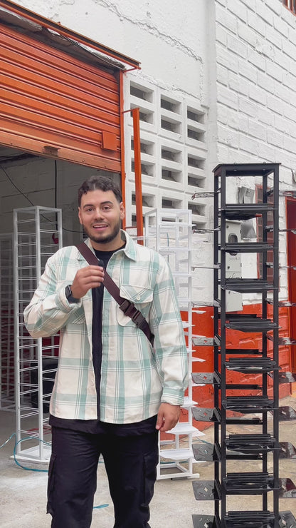 Torre para calzado Exhibidor zapatos Organizador